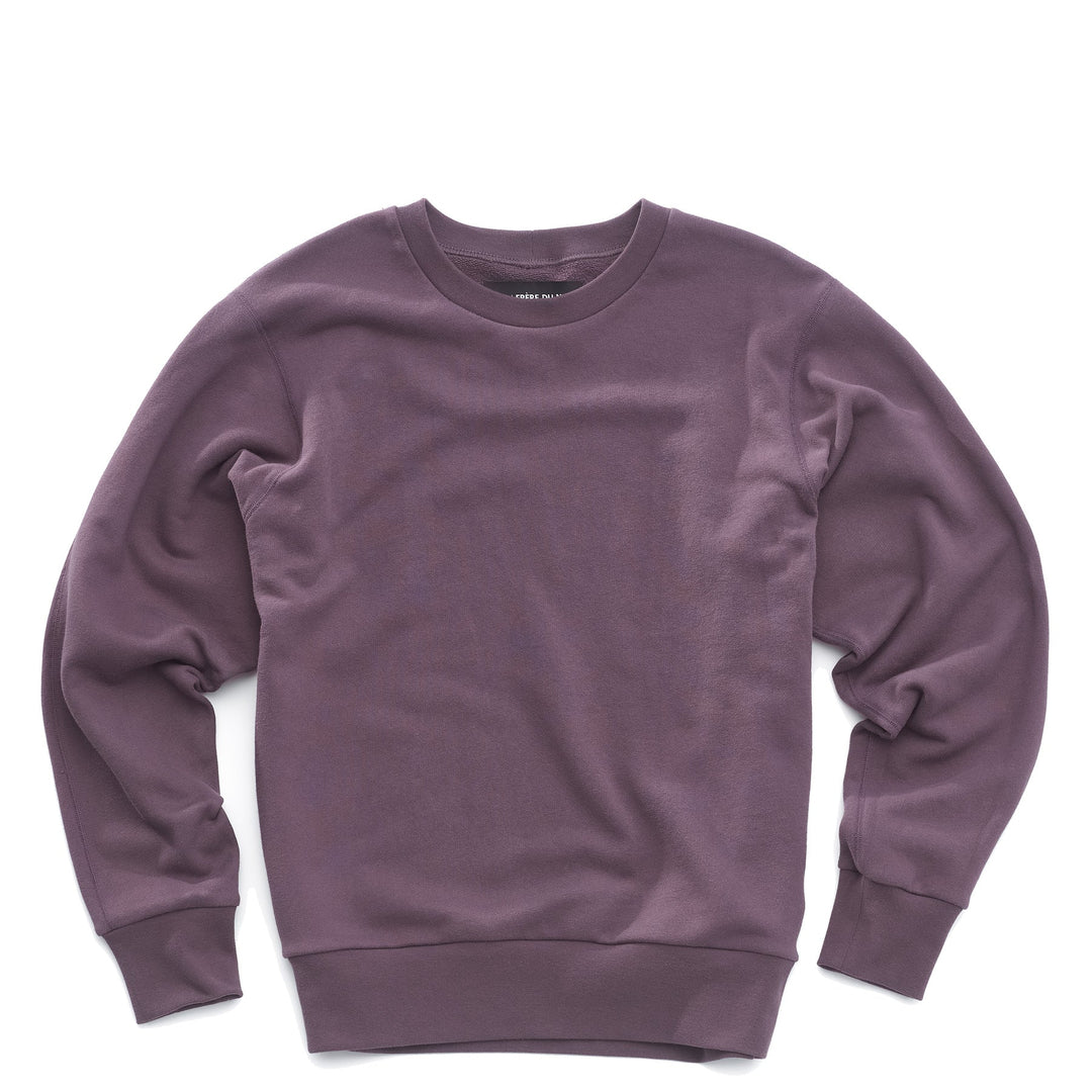 british racing green crewneck by frere du nord made in canada
