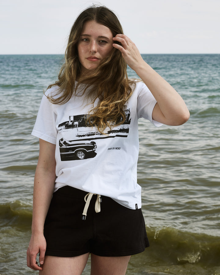OSHAWA VINTAGE CAR PRINTED T-SHIRT