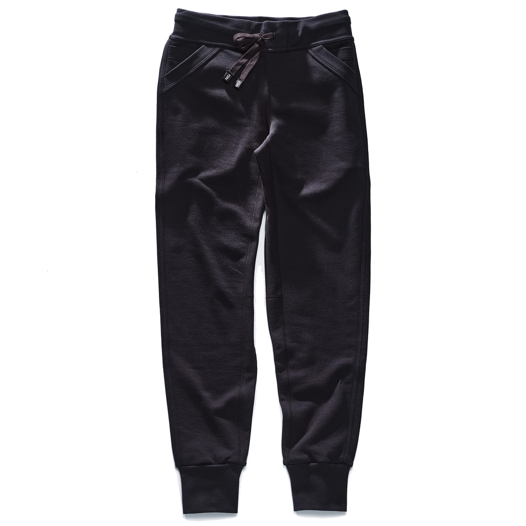 48 Wholesale Laides Fleece Lined Pants -Plain 2 Pockets
