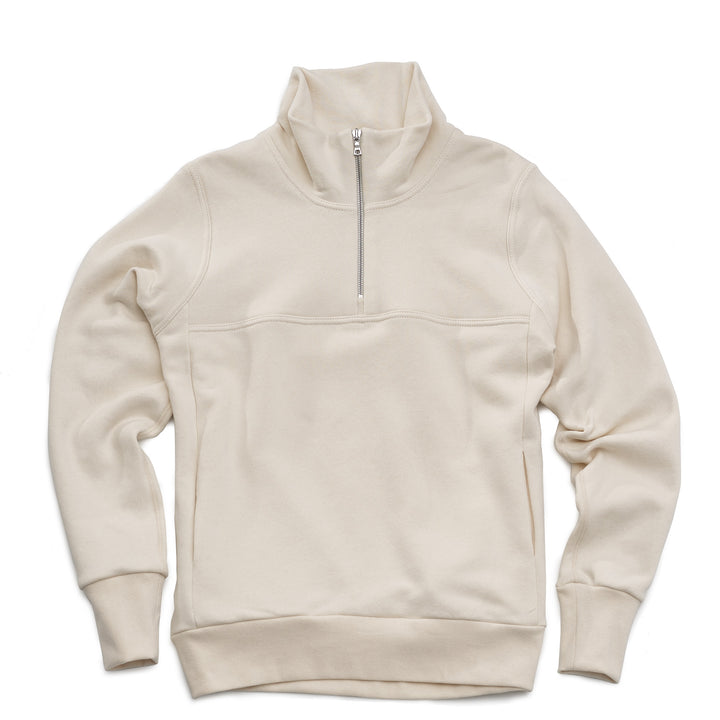 QUARTER ZIP SWEATSHIRT