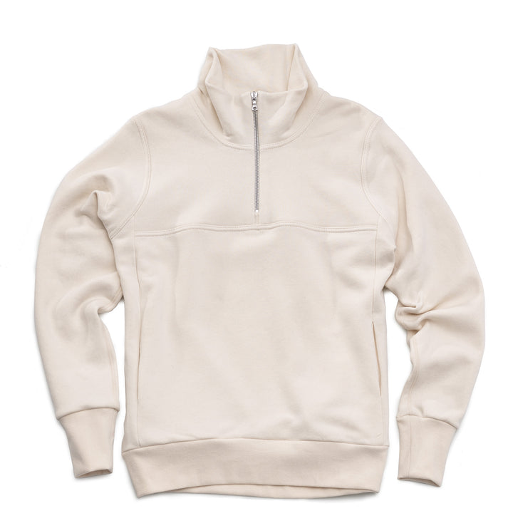 QUARTER ZIP SWEATSHIRT