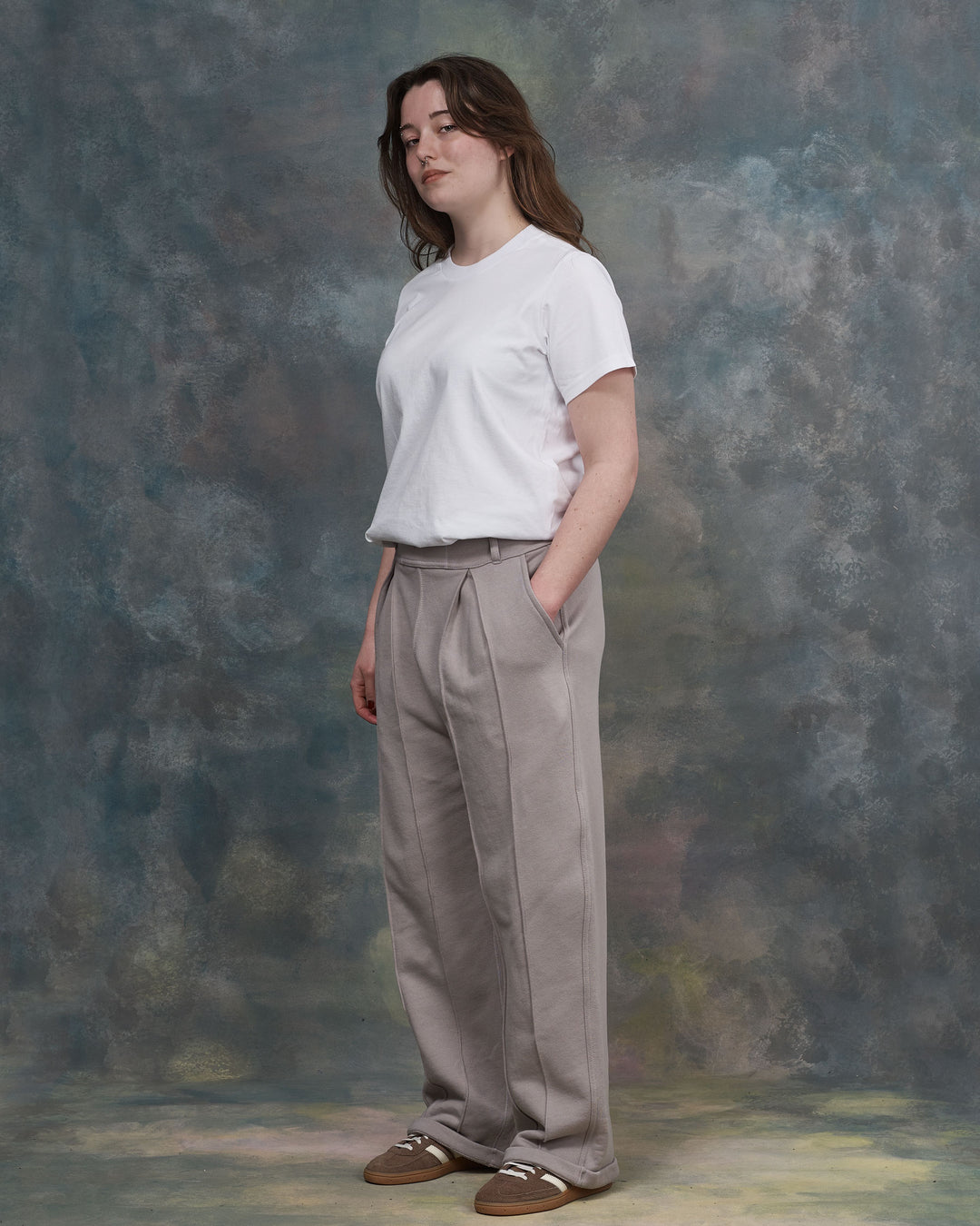 DOUBLE PLEATED PANT