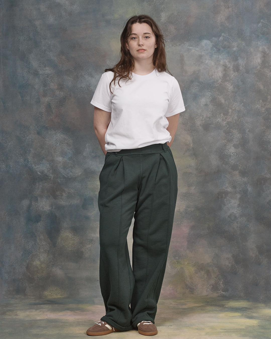 DOUBLE PLEATED PANT