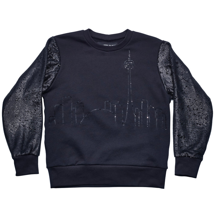 TORONTO SEQUINS CREWNECK