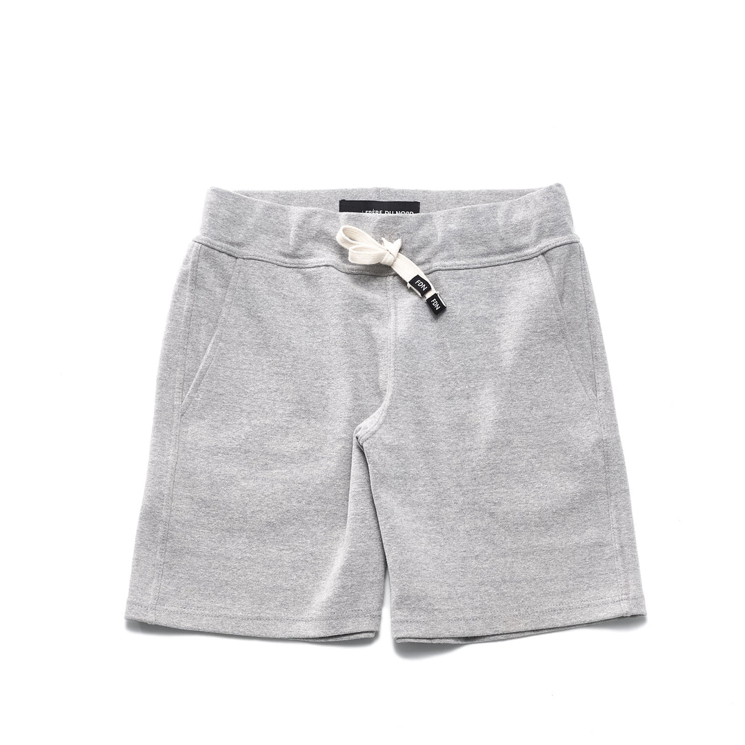 HEATHER GREY RIB SHORTS - PRE-ORDER SPECIAL