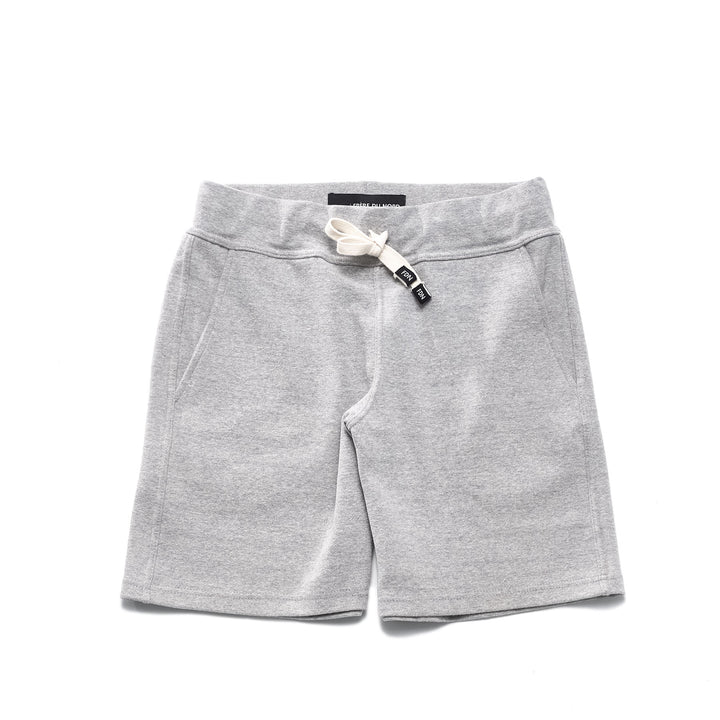 HEATHER GREY RIB SHORTS - PRE-ORDER SPECIAL