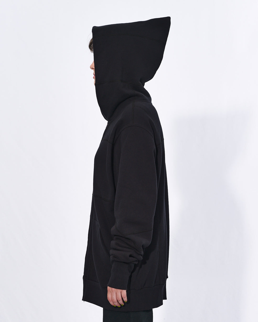 UPCYCLED PUNK ZIP HOODIE