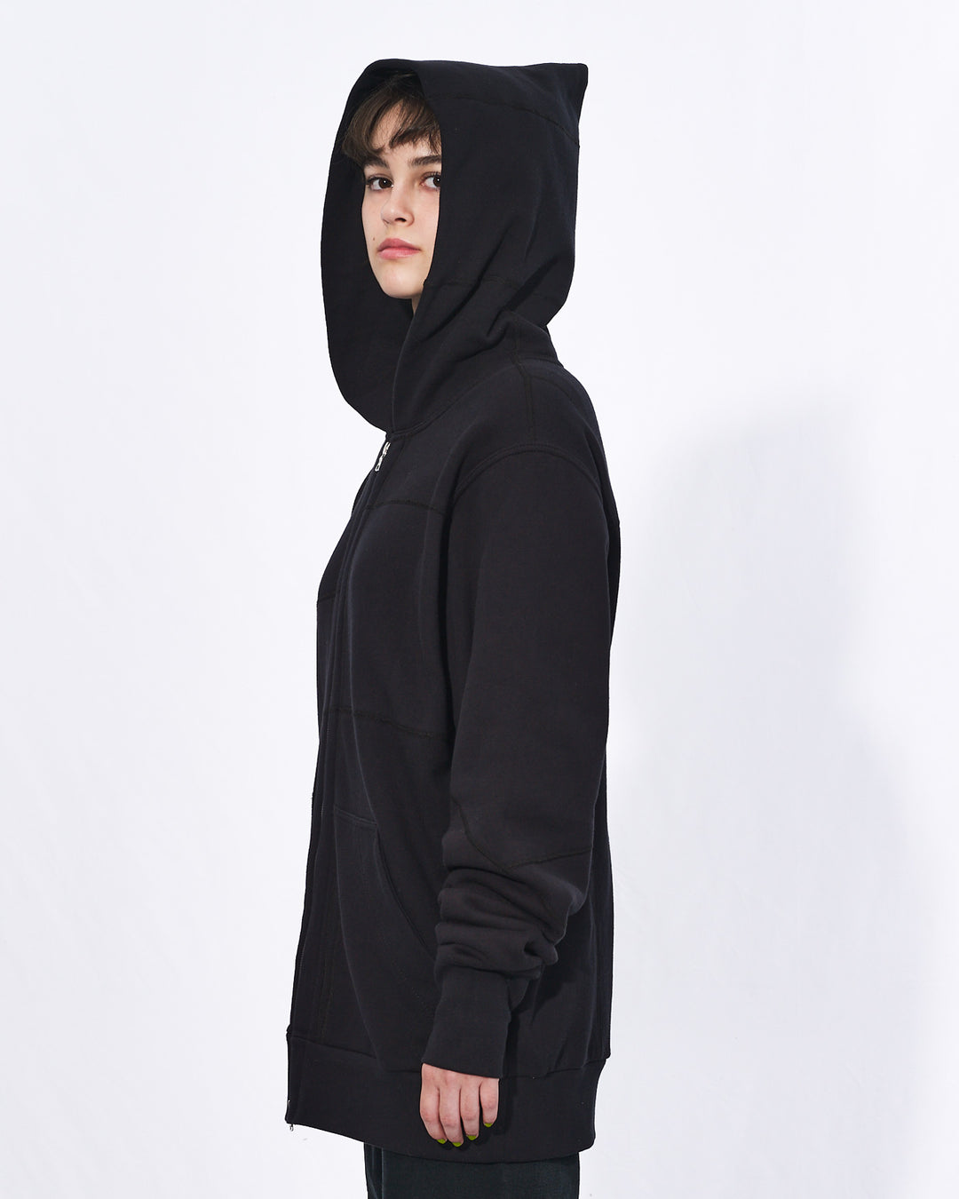 UPCYCLED PUNK ZIP HOODIE