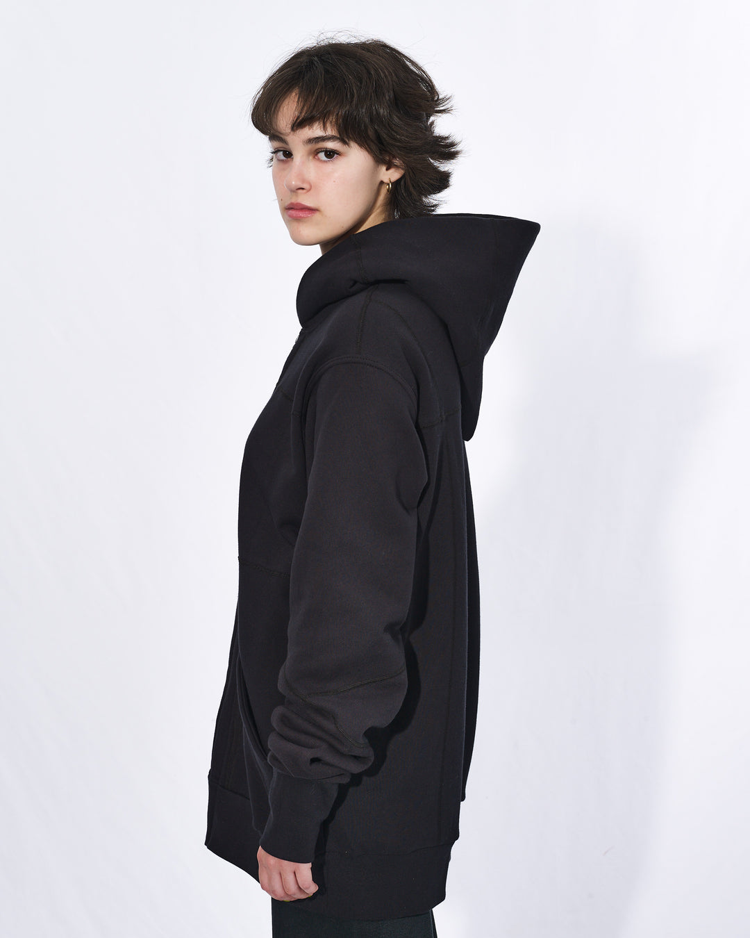 UPCYCLED PUNK ZIP HOODIE