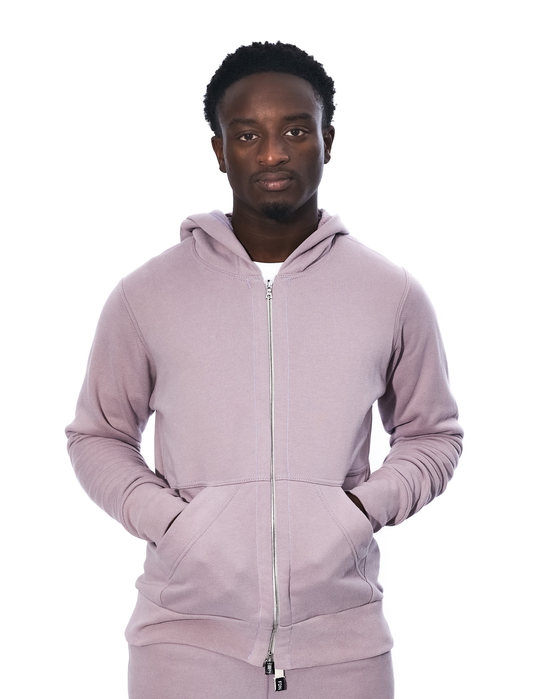 Lilac zip 2025 up hoodie