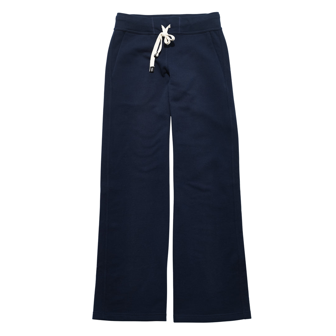 Wide Leg Stretch Rayon Pocket Pants Navy Blue